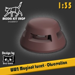 1:35 - WW2 - Linea Maginot - Torretta di osservazione (VDP)