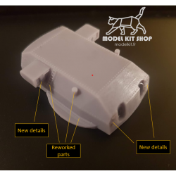 DKM BISMARCK Kit dettagli Turrets