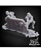 1:35 - WW2 Soldados alemanes cubiertos