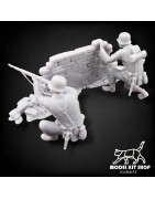 1:35 - WW2 Soldados alemanes cubiertos