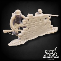 copy of 1:35 – WW2 Deutscher Soldat feuert ein MG42 ab