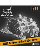 1:35 - WW2 Soldados alemanes cubiertos