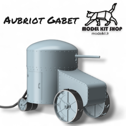 1:72 - WW1 - Prototipo di carro armato francese "Aubriot Gabet"