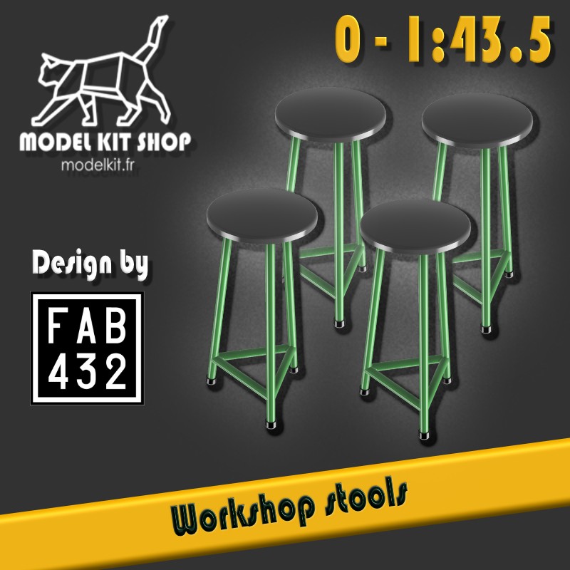 0 (1:43.5) - Workshop stools