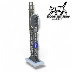 0 (1.43.5) - SNCF-Signalisierung 3 Lichter am Mast Typ 1936