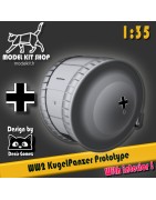 1:35 - WW2 - Prototipo de tanque "KugelPanzer"