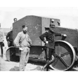 1:35 - WW1 - Prototipo de tanque Francés basado en el tractor "Filtz" (versión tardía)