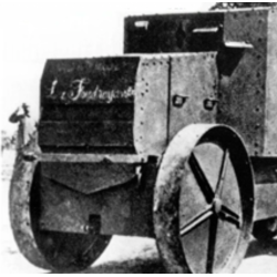 1:35 - WW1 - Tank Prototype French based on the "Filtz" tractor (Late version)