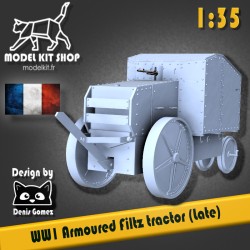1:35 - WW1 - Tank Prototyp Französisch auf Basis des "Filtz"
