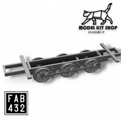 0 (1:43.5) - "Flanders" locotractor (Chassis part)