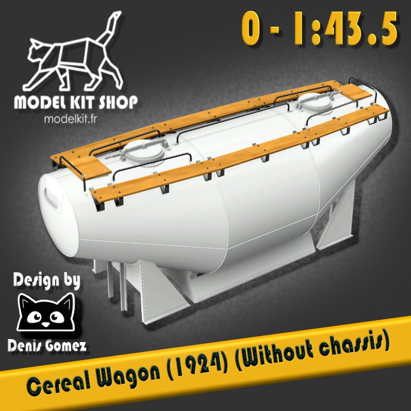 0 (1:43.5) - Wagon Citerne céréalière (1924) 0 (1:43.5) - Wagon Citerne céréalière (1924)
