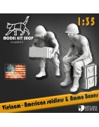1:35 - Vietnam - soldados americanos y cajas de munición