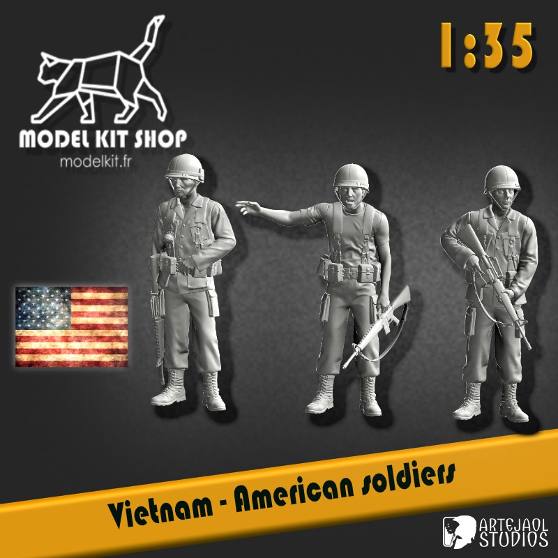 1:35 - Vietnam - Amerikanische Soldaten