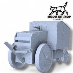 1:72 - WW1 - Tank Prototyp Französisch auf Basis des "Filtz" Traktors (Late-Version)