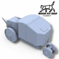 1:72 - WW1 - Tank Prototyp Französisch auf Basis des "Filtz" Traktors (Late-Version)