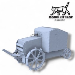 1:72 - WW1 - French Tank Prototype based on the "Filtz" tractor
