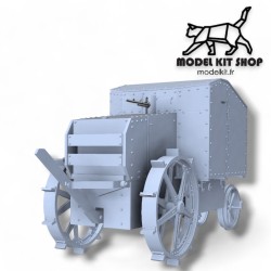 1:72 - WW1 - Prototipo de tanque Francés basado en el tractor "Filtz" (versión inicial)