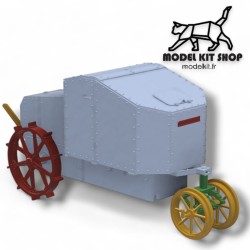 1:72 - WW1 - French Tank Prototype based on the "Filtz" tractor (Early version)