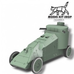 1:72 - WW1 - Ametralladora rusa "Mgebrov-Renault"