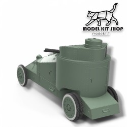 1:72 - WW1 - Ametralladora rusa "Mgebrov-Renault"