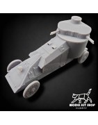 1:43 - WW1 - russische Maschinenpistole "Mgebrov-Renault"