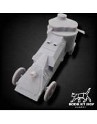 1:43 - WW1 - russische Maschinenpistole "Mgebrov-Renault"