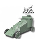 1:43 - WW1 - russische Maschinenpistole "Mgebrov-Renault"