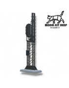 HO (1:87) - SNCF Signalisation 3 feux sur mat type 1936