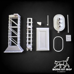 HO (1:87) - SNCF señalización 3 luces en el tipo mate 1936