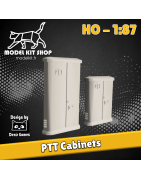 HO (1:87) - armarios PTT (x2)