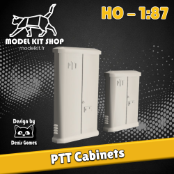 HO (1:87) - PTT cabinets (x2)