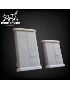 HO (1:87) - Armoires PTT (x2)
