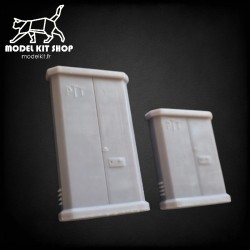 HO (1:87) - PTT-Schränke (x2)