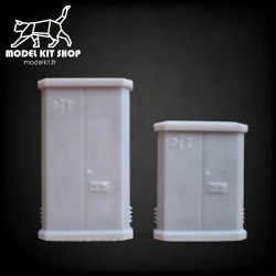 HO (1:87) - PTT-Schränke (x2)