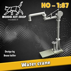HO (1:87) - Grúa de agua SNCF para la locomotora de vapor