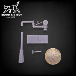 HO (1:87) - SNCF WASSERKRAN FÜR DAMPFLOKOMOTIVE