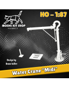HO (1:87) - SNCF Water crane for steam locomotive type "Midi"