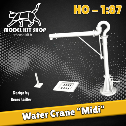 KM1 Modellbau 1 - Décor De Train Miniature (1) - Robinet D'eau Pour Locomotives à Vapeur - Foto 7