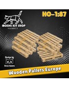 HO (1:87) - Palets de madera Europa
