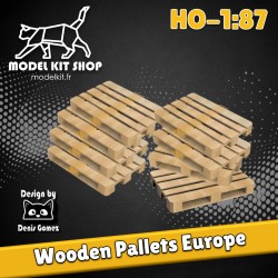 HO (1:87) - Palettes en bois Europe