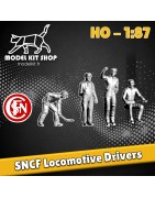 HO (1:87) - conductores locomotoras SNCF