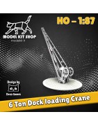 HO (1:87) - 6 Ton Crane "OUEST ETAT"
