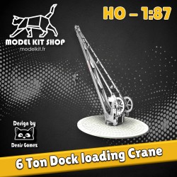 HO (1:87) - Grue de quai de 6 Tonnes OUEST ETAT
