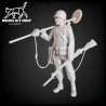 1:35 - WW2 American soldier with metal detector