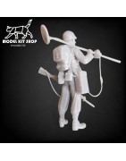 1:35 - WW2 soldado americano con detector de metales