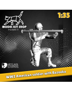 1:35 - WW2 soldados americanos Bazooka