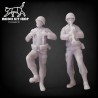1:35 Serie - WW2 Amerikanische Soldaten tanzen und spielen