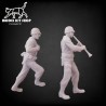 1:35 Serie - WW2 American soldiers dancing and playing the