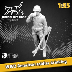 1:35 Serie - WW2 Soldat Américain buvant