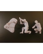 1:35 - WW2 Soldats allemands avec mortier
